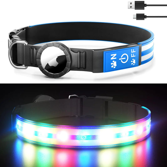 GlowTrack™ Airtag Dog Collar