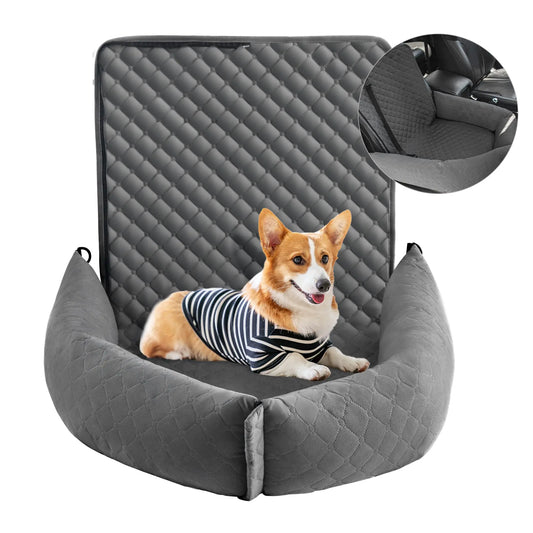 2-in-1 Portable Dog Car Seat & Sofa Bed